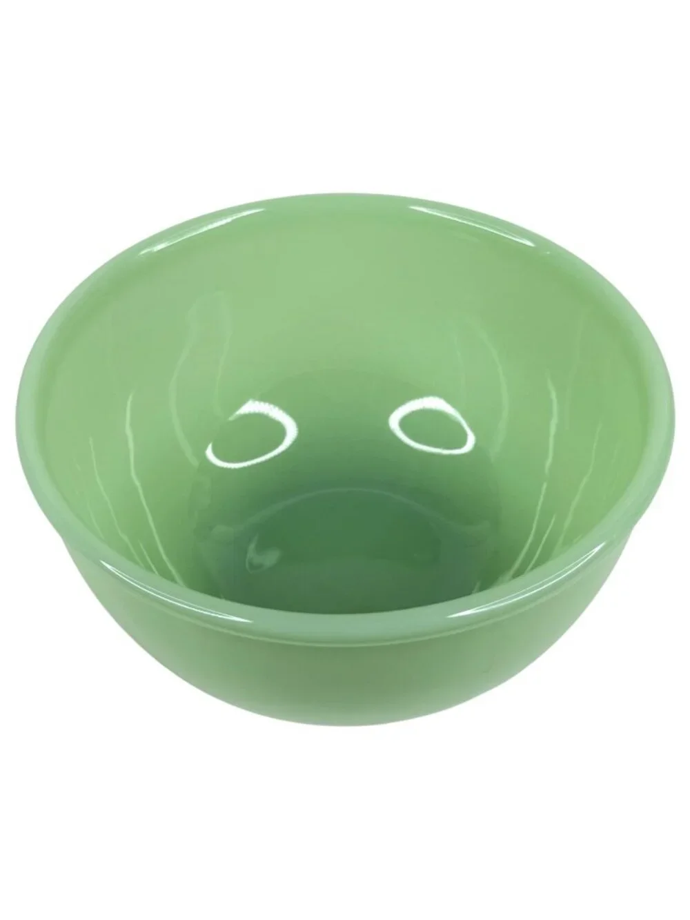 VTG Fire King Jadeite Mixing Bowl 6 Inch Marked #11 Ovenware USA Green 3